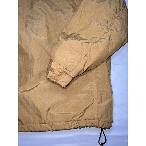 Cabelas Stillwater Supply Co Puffer Jacket Men's Size M Khaki Fleece-Lined Clean - Picture 15 of 16